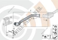 Kit de réparation tube flexible pour BMW 318td