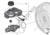 Maitre cylindre de frein/vase dexp. pour BMW X2 20dX de 2016
