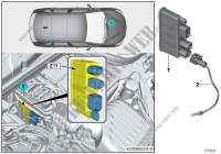 Module dalimentation intégré Z11 pour BMW X2 20dX de 2016