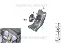 Pièces de boomer central pour BMW i8
