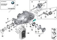 Pont arriere mecanisme de cde/sortie pour BMW 335d