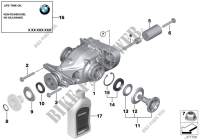 Pont arriere mecanisme de cde/sortie pour BMW 320d