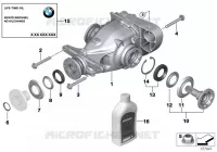 Pont arriere mecanisme de cde/sortie pour BMW 335i