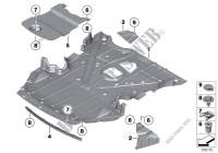 Protection de compartiment moteur pour BMW Z4 35i