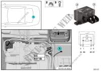 Relais électroventilateur 800/1000 W K5 pour BMW 750Li