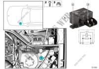 Relais électroventilateur K5 pour BMW X5 40dX