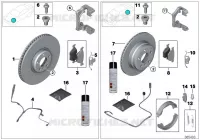 Service freins Service et réparations Z4 bmw-voiture 2004 Z4 2.5i 65303