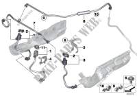 Soupape de ventilation du reservoir pour BMW 750i