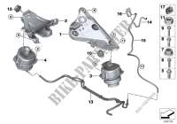 Suspension moteur pour BMW X6 30dX