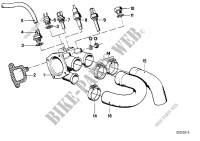 Systeme refroidissem. thermostat/durite pour BMW 728iS