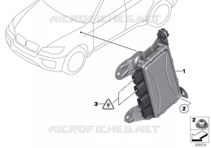 Boîtier de commande direction active BMW BMW X6 2013 X6 50iX 4.0 A X6 50iX 4.0