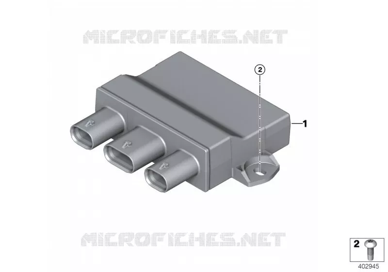 Boîtier électronique Smart Opener BMW BMW Série 7 2008 740Li A 740Li
