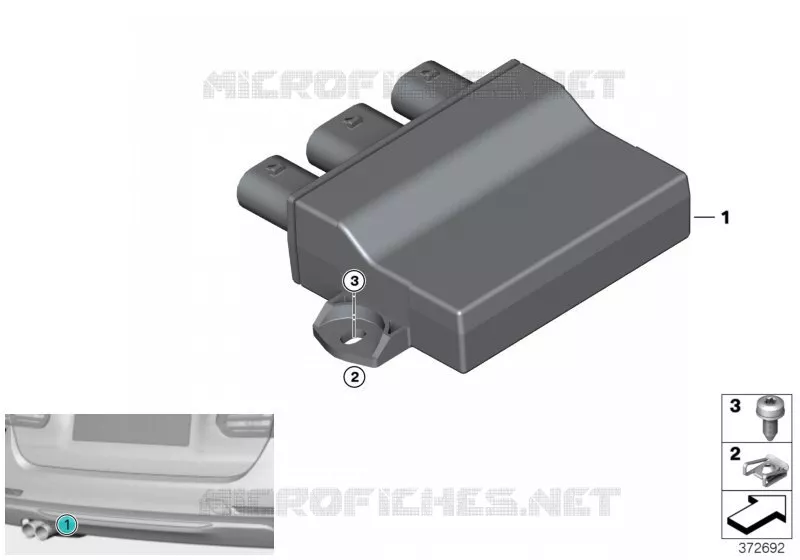 Boîtier électronique Smart Opener BMW BMW X2 2016 X2 20dX N X2 20dX