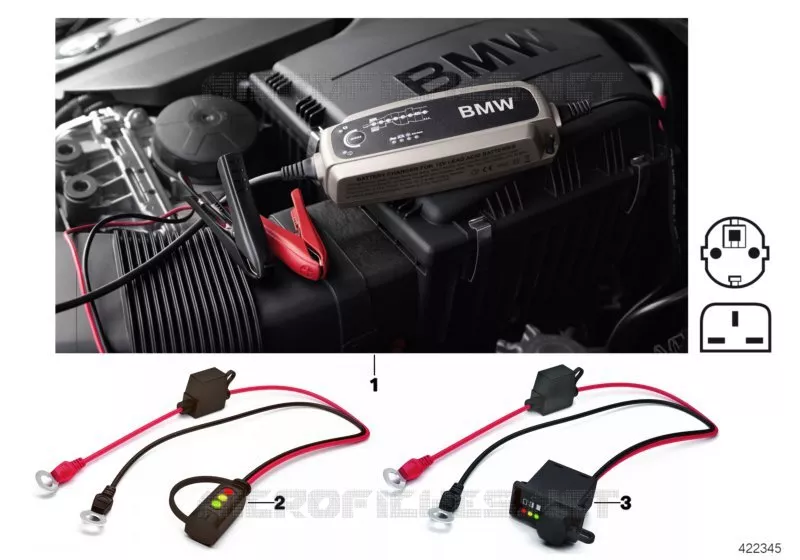 Chargeur de batterie BMW BMW Série 7 2004 740Li A 740Li