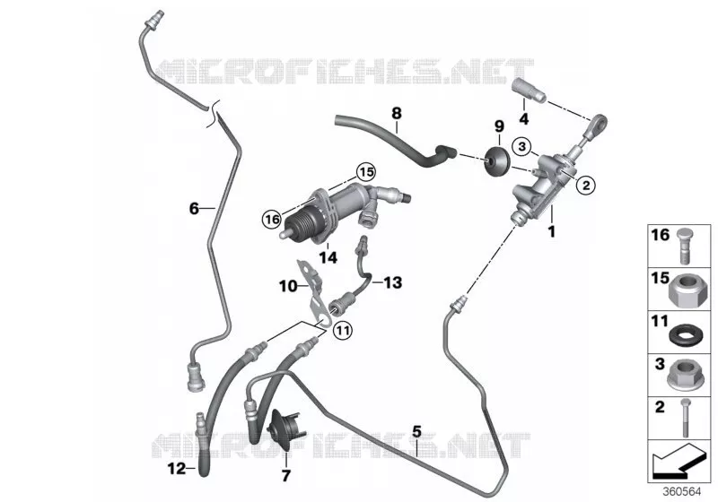 Commande dembrayage BMW BMW Série 3 2012 M3 N M3