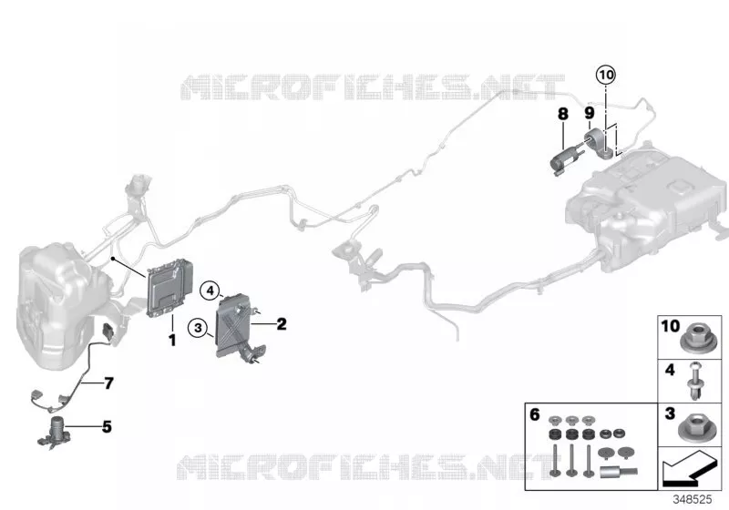 Composants électroniques SCR BMW BMW X6 2013 X6 30dX A X6 30dX