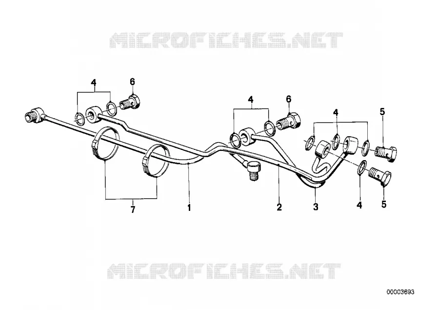 Direct. hydr.-conduite mecanisme de dir. BMW BMW Série 3 1985 M3 M M3