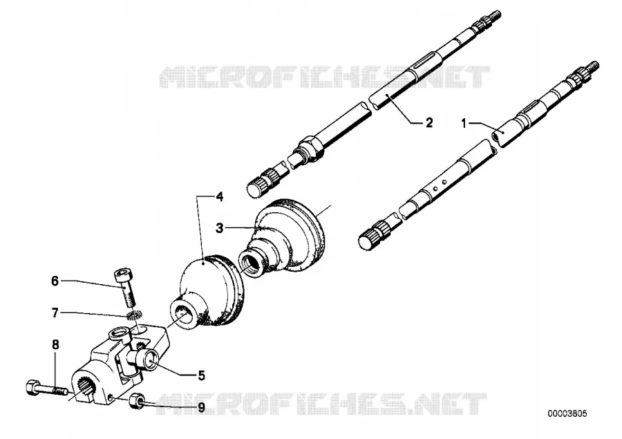 Direction a commande hydraulique BMW BMW Série 5 1976 520i M 520i