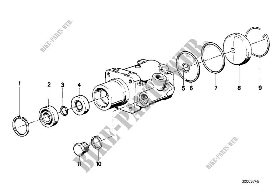 Direction hydraul. pompe a ailes/pieces pour BMW 528i