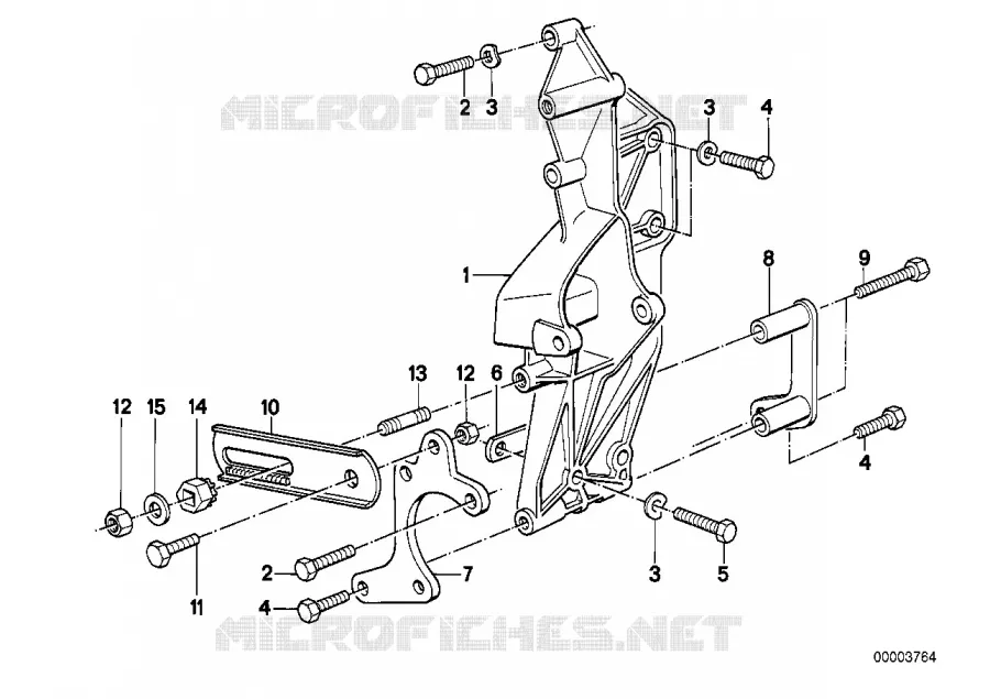 Direction hydraul.-pompe ailet./support BMW BMW Série 6 1981 628CSi M 628CSi