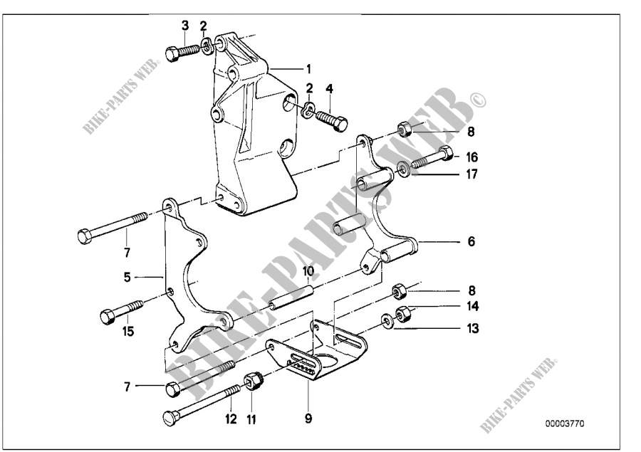 Direction hydraul. pompe ailet./support pour BMW 735iL