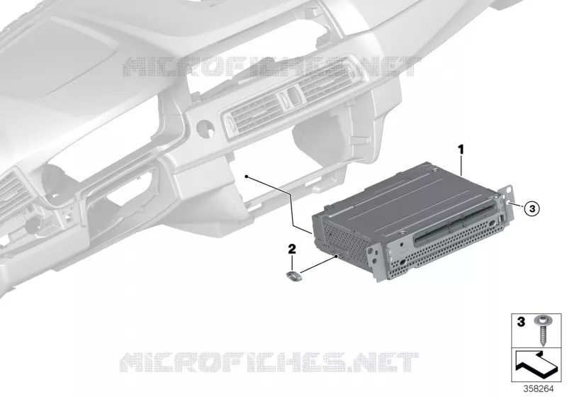Headunit Basic Navigation BMW BMW Série 5 2013 535dX N 535dX