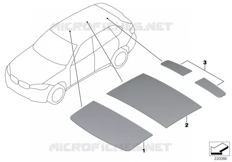 Insonorisation pavillon BMW BMW X5 2017 X5 30dX A X5 30dX