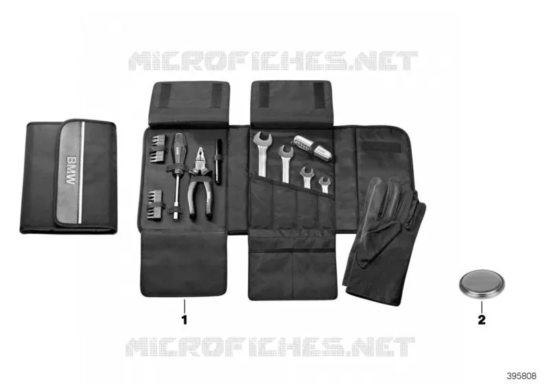 Jeu doutils BMW BMW Série 7 2008 740Li A 740Li