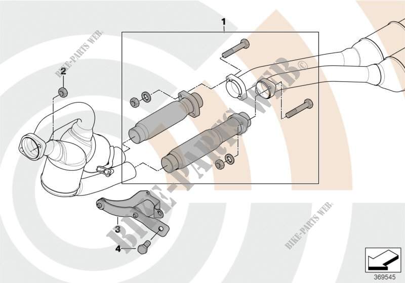 Kit de réparation tube flexible pour BMW 525d