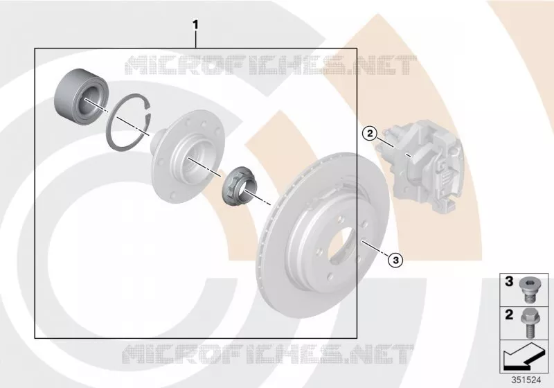 Kit roulement de roue arr. / Value Line BMW BMW Série 7 1998 L7 A L7