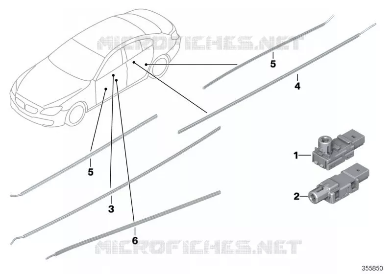 Module à LED / fibre optique BMW BMW Série 6 2014 650iX 4.0 A 650iX 4.0