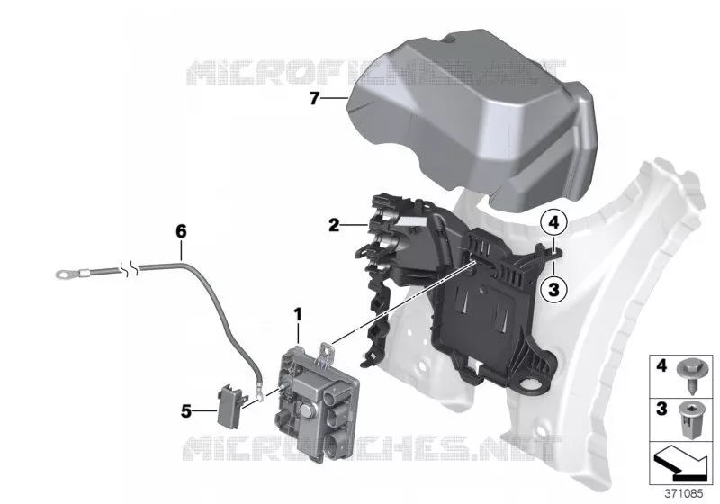 Module dalimentation intégré BMW BMW Série 3 2012 328iX N 328iX