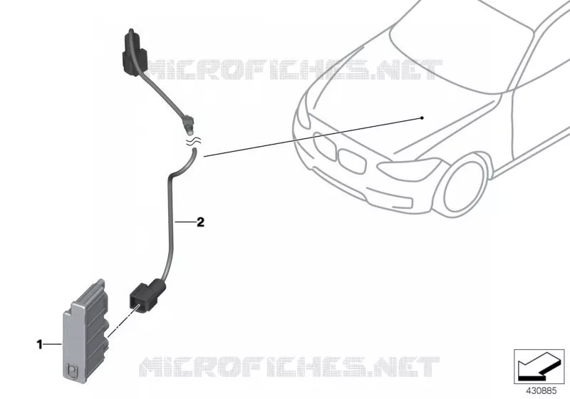 Module dalimentation intégré Z11 BMW BMW Série 2 2016 220i N 220i