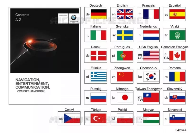 Notice Infodivertissement HU-H BMW BMW Série 7 2007 730Li A 730Li