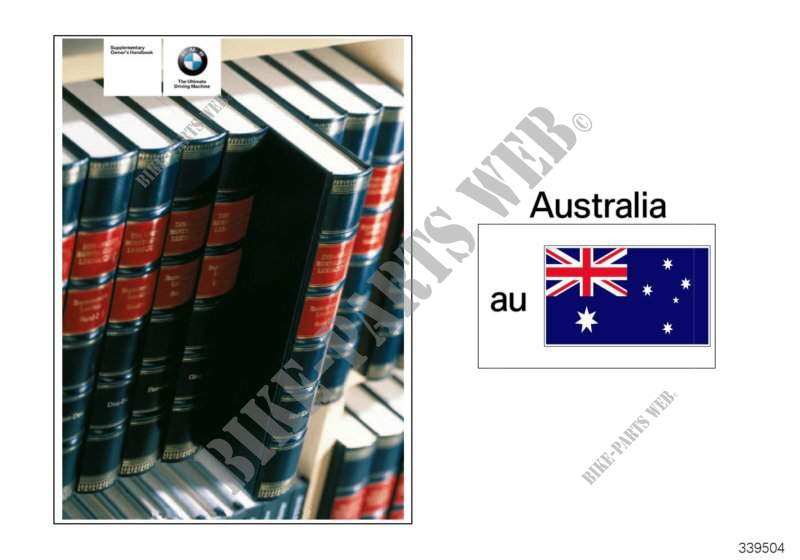 Notice dutilis.complémentaire Australie pour BMW 316Ci