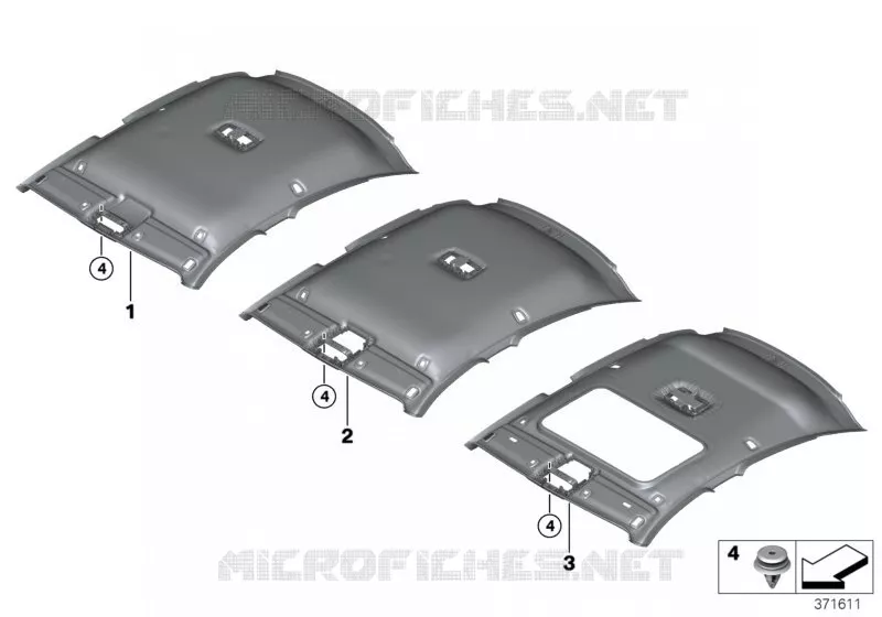 Pavillon BMW BMW Série 4 2018 418d N 418d