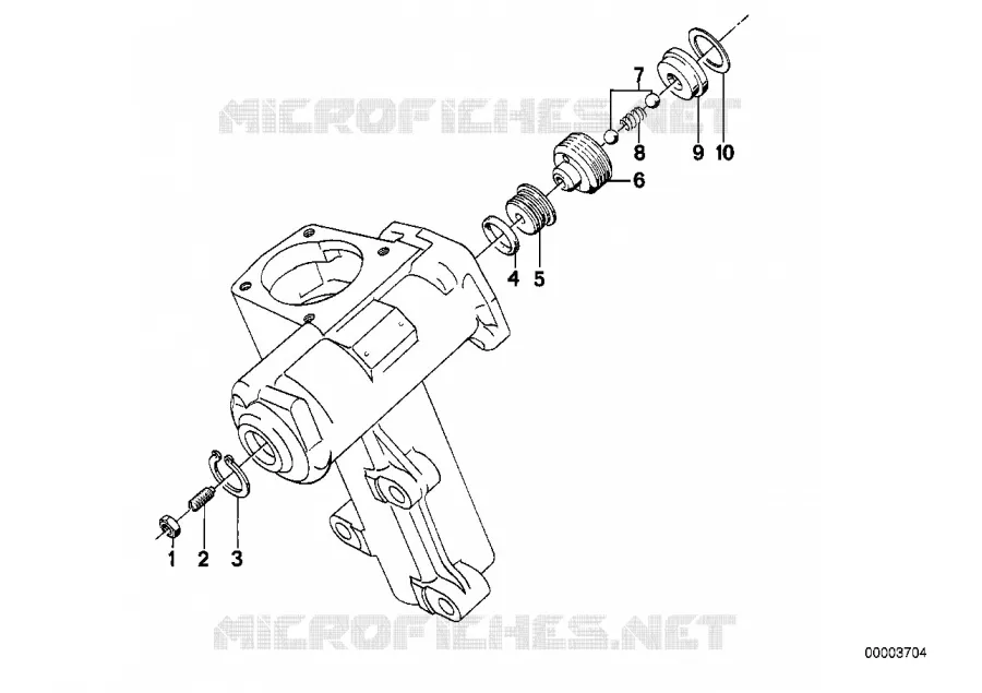 Pieces de direction assistee hydraulique BMW BMW Série 6 1976 633CSi M 633CSi