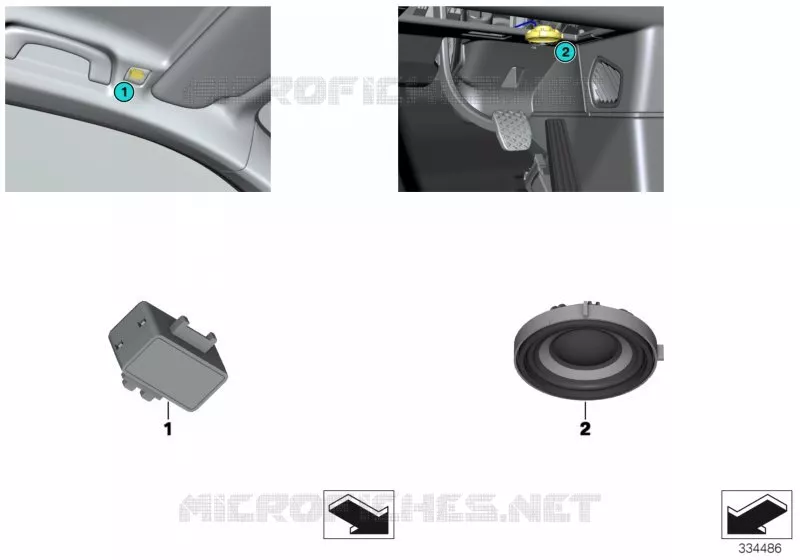 Pièces pour système mains-libres BMW BMW i3 2013 i3 A i3 60Ah