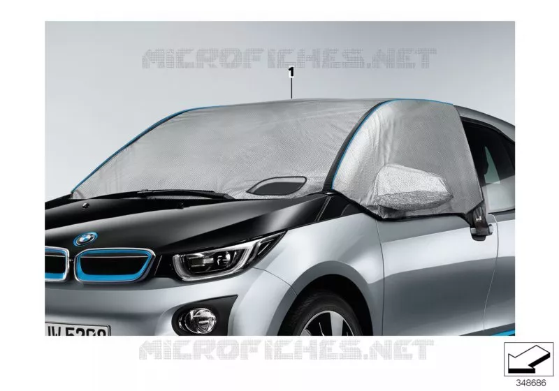 Protection thermique BMW i3 BMW BMW i3 2017 i3 A i3 94Ah Rex