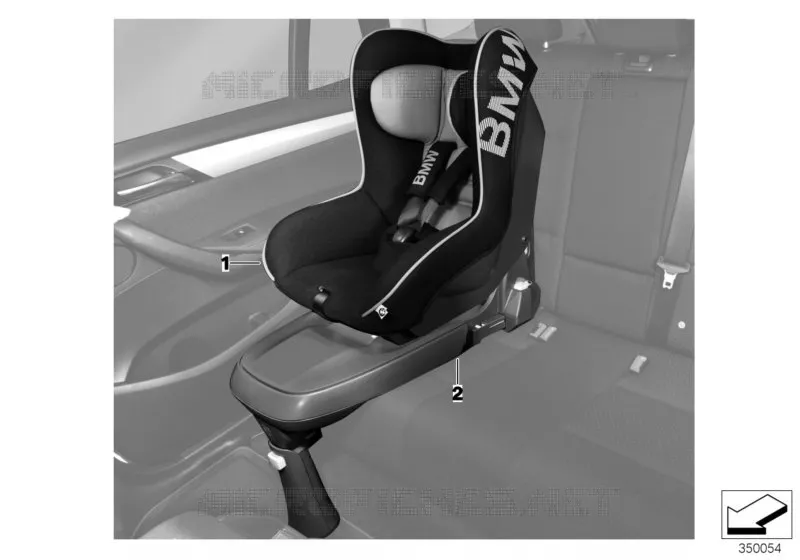 Siège BMW Junior 1 BMW BMW Série 7 2007 740Li A 740Li