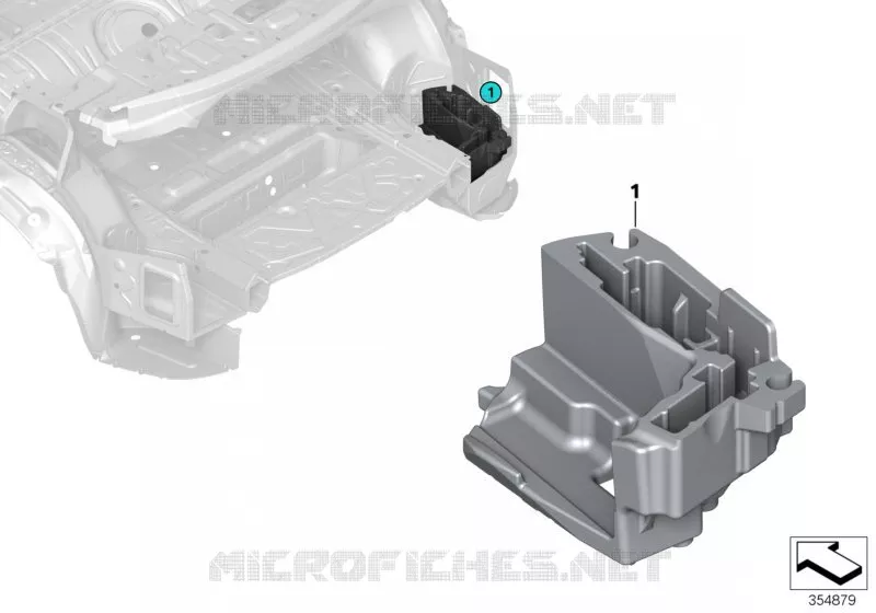 Support de boitier de commande BMW BMW Série 2 2017 220d N 220d