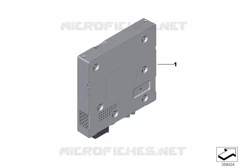 Transf.vers module TV numérique (DVB-T2) BMW BMW Série 3 2014 320d N 320d