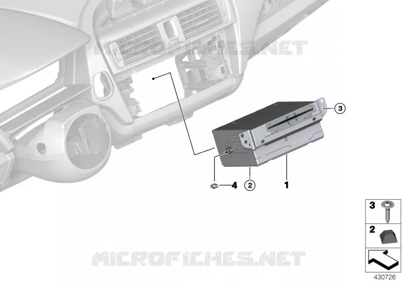 headunit high 2 BMW BMW Série 2 2016 220d N 220d