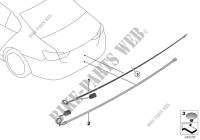 Câble de capteur Smart Opener pour BMW 730Ld