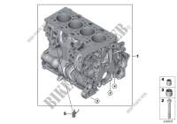 Carter moteur pour BMW 740Le