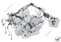 Faisceau de câbles moteur, module moteur pour BMW X6 50iX
