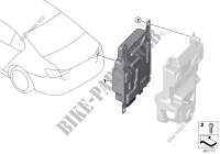 Module de charge batterie / BCU150 pour BMW 740LeX