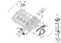 Pièces de bloc moteur pour BMW X6 50iX 4.4 de 2013