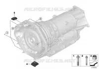 Pieces de fixation de boite de vitesses pour BMW M760LiX