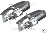 Planche de bord Individual cuir pour BMW X6 M50dX